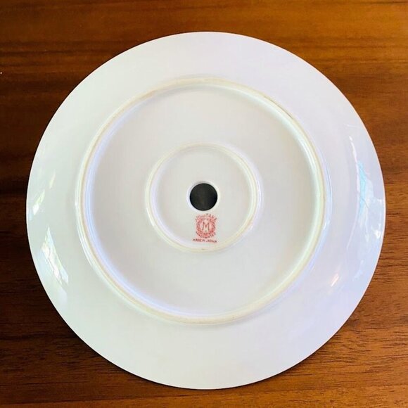 Noritake Hand-Painted Floral & Gold Trim Porcelain Dish With Handle - Picture 5 of 6